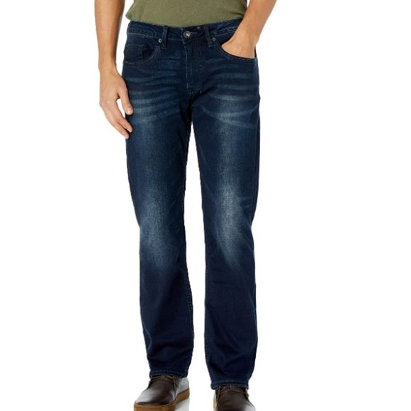 Men's Six Slim Straight Leg Jean in Kiuri